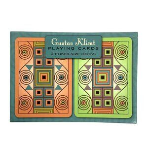 Gustav Klimt Playing Cards Double Deck Poker Size Pomegranate